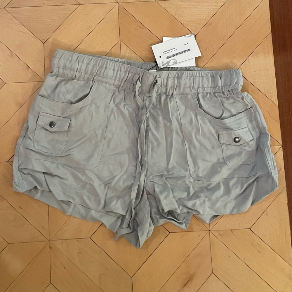 Gray Cargo Shorts